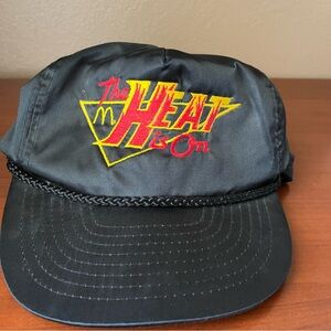 VINTAGE Y2K Retro Unique McDonald’s “The Heat Is On” Adjustable Black Cap
